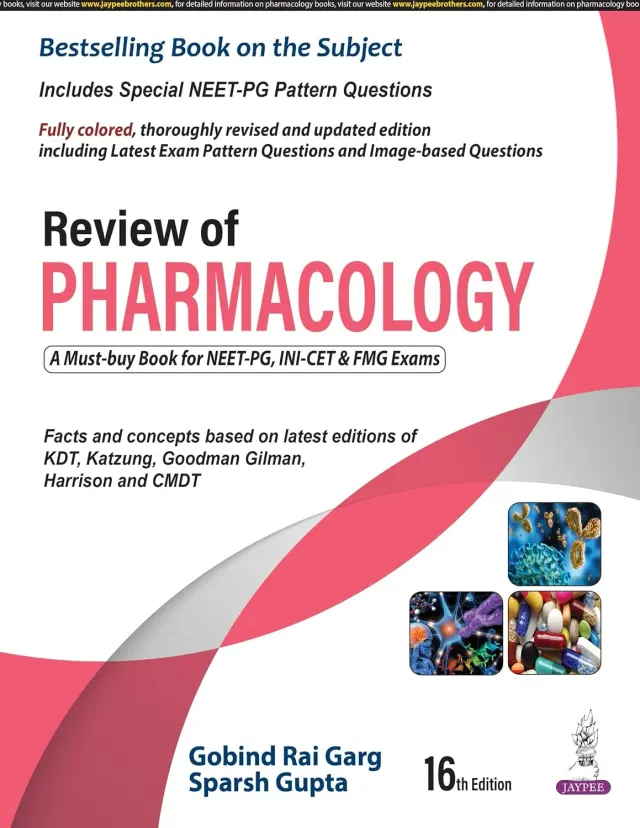Garg Review of Pharmacology, 16th Ed
