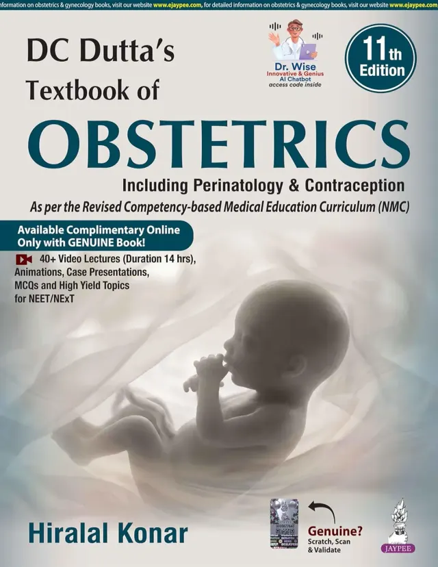 DC Dutta's Obstetrics, 11th Ed