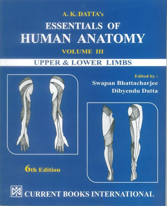 AK Datta Anatomy Vol III, 6th Ed